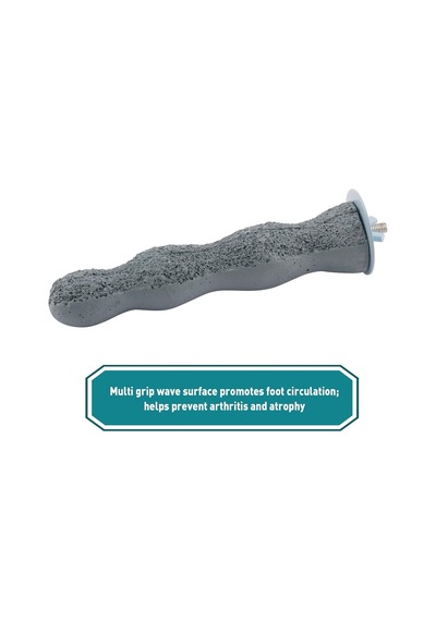 Living World Pedi-perch Kuş Oturma Çubuğu, Kuşlar İçin Oturma Çubuğu, 20,5 Cm