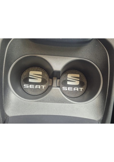 Seat Araç Bardaklık Altlığı , Seat Şişe Ve Bardak Altlığı, Seat Logolu Oto Bardaklık Altlığı
