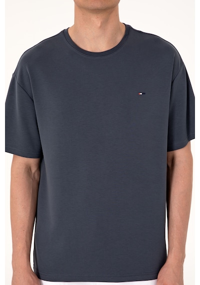 U.S. Polo Assn. Erkek Comfort Fit Bisiklet Yaka Antrasit Tişört 50307322-VR006