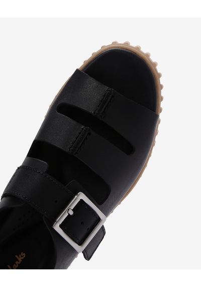 Clarks Torhill Seam Kadın Siyah Sandalet 26172064 Siyah