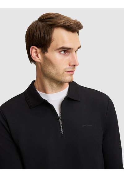 Pierre Cardin Siyah Regular Fit Sweatshirt 50331599-vr046