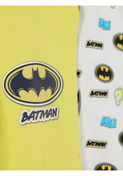 Çimpa Batman 2'li Bebek Pantolonu 20792 Sarı-Ekru