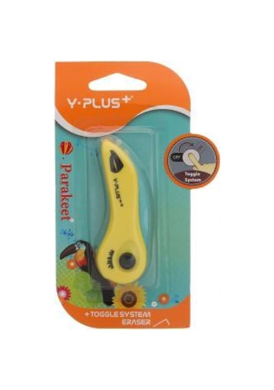 Y Plus Ex1301 Parakeet Eraser With Cover