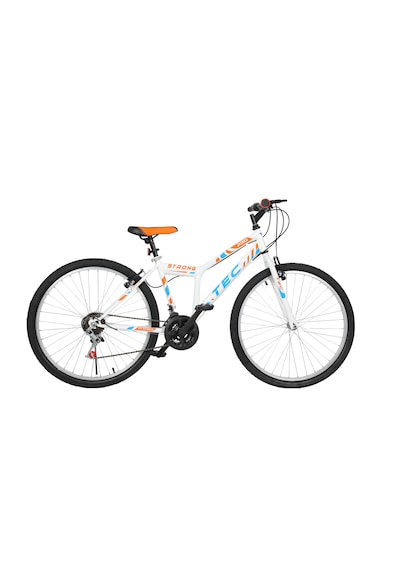 Bisiklet Strong 26" Jant 21 Vites Erkek Dağ Bisikleti Beyaz - Turuncu & Vitesli Bisiklet Beyaz - Turuncu