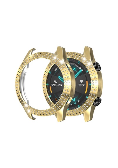 Ally Huawei Gt2 46mm Diamond Taş İşlemeli Bumper Kılıf- 5775