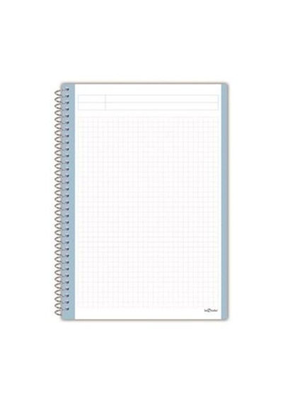 A4 Defter Kareli Dosyalı 160 Syf Turuncu