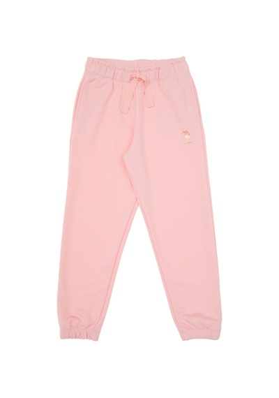 U.S. Polo Assn. Kız Çocuk Açık Pembe Parlak Baskılı Eşofman Takımı 50318935-VR078