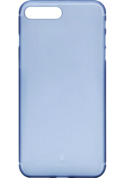Apple Uyumlu iPhone Baseus 7 Plus 8 İle Slim Case Kılıf Lacivert