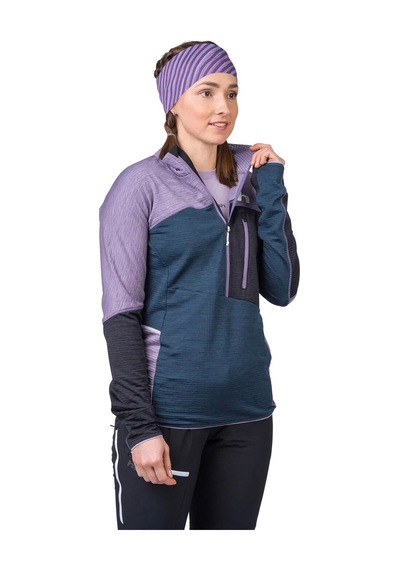 Hannah Meda Hz Kadın Sweatshirt 10047361hhx.01 Lg-ssml Lavender Gray Stratified