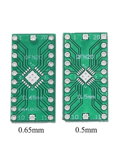 Qfn20 Lfcsp20 0.5mm 0.65mm Smd Adapter