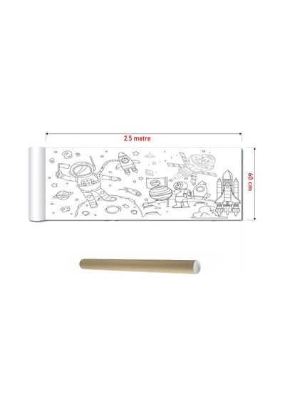 Lks Lion Kids Store Gezegenlerimizi Tanıyalım Dev Boyama Rulosu