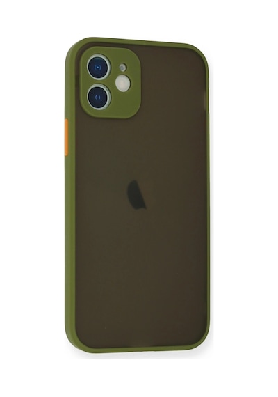 Newface - 469 - iPhone Uyumlu 12 Mini Kılıf Montreal Silikon Kapak - - Csmo-tex - Açık Yeşil