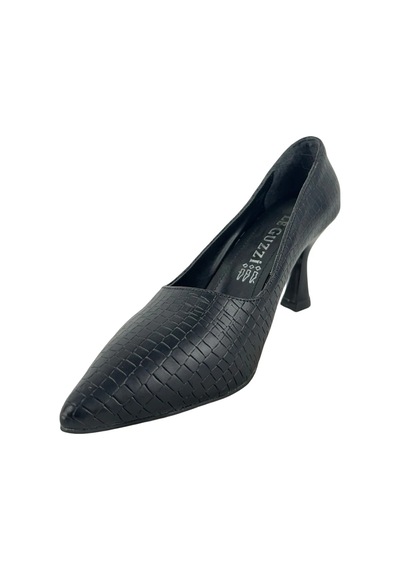 Matzeliger Mzg1174 Siyah Kadın Kalem Topuklu Stiletto