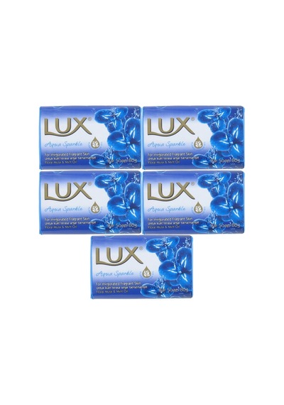 Lux Sabun 80gr Aqua Sparkle Su Gibi Işıltı 5 Li Set