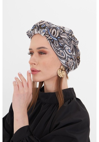 Hürrem Bone Taş Pratik Hazır Geçmeli Tesettür Bone Kesik Elyaf Retro Desenli 2409 46 Taş Hürrem Bone Taş Pratik Hazır Geçmeli Tesettür Bone Kesik Elyaf Retro Desenli 2409 46 Taş