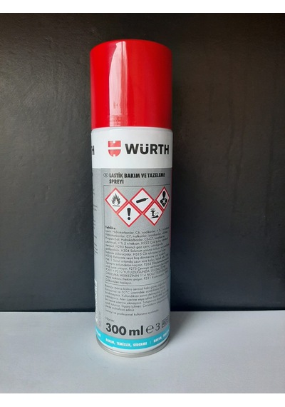 WÜRTH LASTİK BAKIM VE TAZELEME SPREYİ