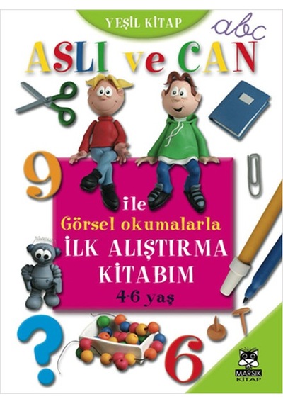 Aslı Ve Can İle Görsel Okumalarla İlk Alıştırma Kitabım Yeşil - Ybve-812877