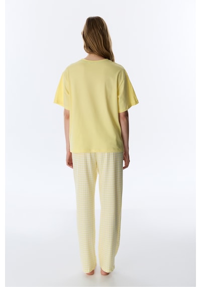 Penti Açık Sarı Sleepy Soul Pamuklu Pantolon Pijama Takımı