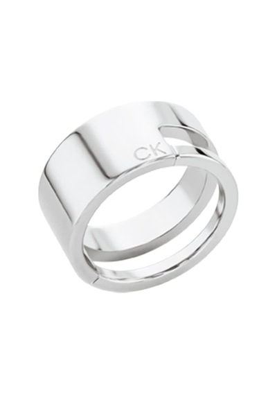 Calvin Klein Ckj35000680c Kadın Yüzük 54 Mm Metalik