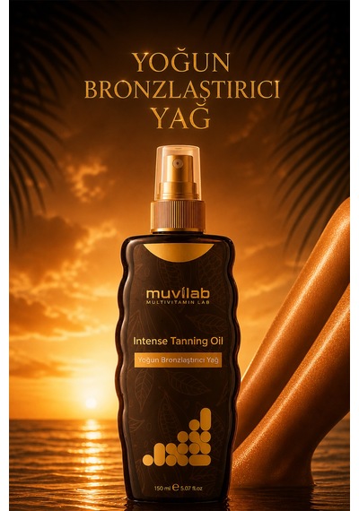 Yoğun Bronzlaştırıcı Yağ Güneşsiz Beyaz Ten Bronzlaştırıcı Sprey Vücut Yağı 150 Ml Büyük Boy Spf 0