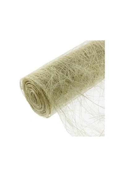 Mutluadim 60Cm X 8Metre Abaka Doğal Lif Kumaş Buketlik Buket Tülü