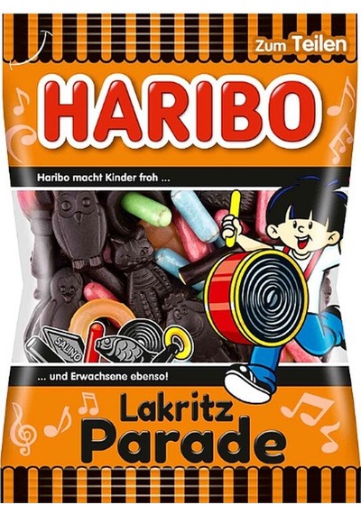 Haribo Lakritz Parade 175 g