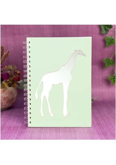 Defter Sticker,laptop Sticker Aynalı Zürafa Şekilli 20x14x0,6cm