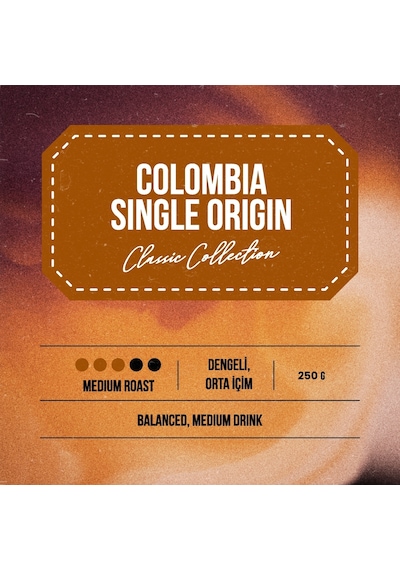 Addıs Ababa Kolombiya Single Origin Coffee Ve V60 Dripper
