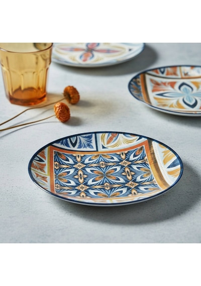 Güral Camelia Harmony Blue 6 Parça 20 Cm Pasta Takımı 4270 4036310
