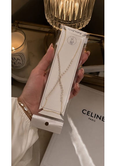 Luna Baget Şahmeran Bileklik Gold Altın