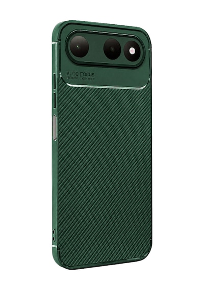 Uryport Tecno Spark 50 5g Auto Focus Karbon Kapak - Yeşil
