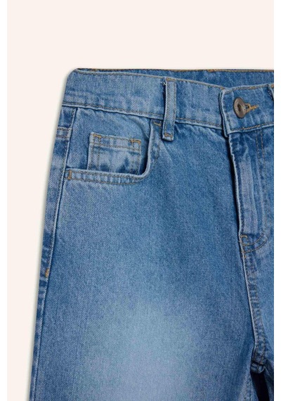 Defacto Erkek Çocuk Wide Leg Geniş Paça Pantolon F0452a825aunm35 Mavi Defacto Erkek Çocuk Wide Leg Geniş Paça Pantolon F0452a825aunm35 Mavi