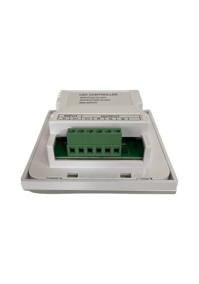 5-24 Volt Rgb Anahtarlı Duvar Tipi Gömme Led Kontrol Cihazı Display Göstergeli Panel Tipi