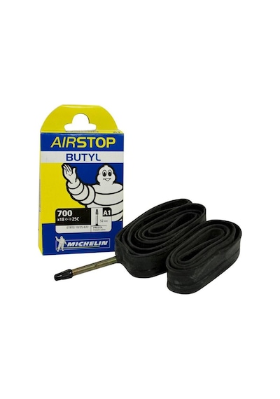 Michelin A1airstop İnce Sibop İç Lastik 700X18-25 48MM 28 jant yol bisikleti lastiği
