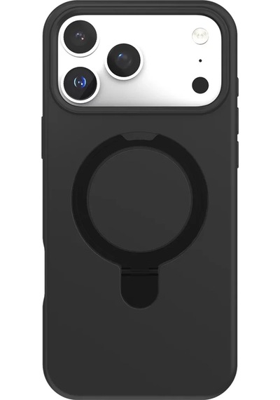 Newface Apple İphone 17 Pro Max Regal Magsafe Standlı Kapak - Siyah