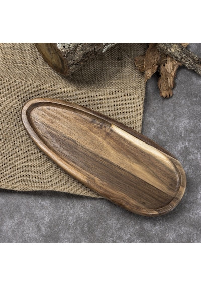 Naturalove Akasya Sunum Tabağı - Oval