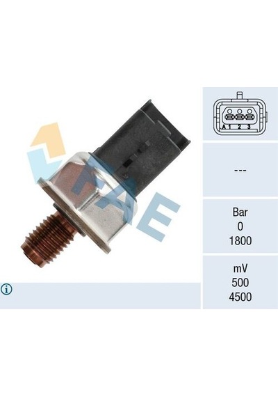 Fae 15600 Sensör Yakıt Basınç 206 207 307 308 Partner Focus 03 1.4 1.6 Hdı Tdcı Raıl Basınç Müşürü 1570g2