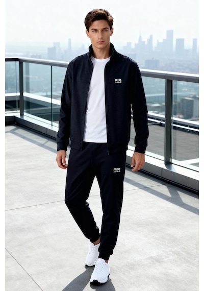 Tommy Life Hugo Lacivert Jogger Erkek Eşofman Takım - 85198 Lacivert