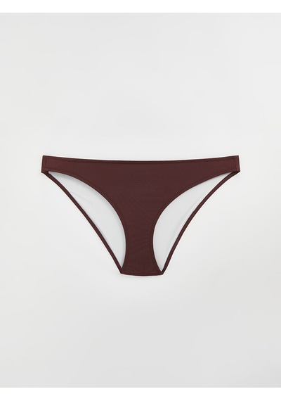 Lcw Dream Kahverengi Uv Korumalı Kadın Düz Bikini Alt