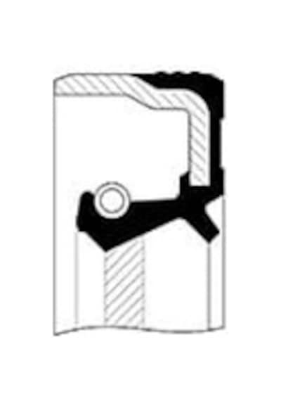 Krank Keçesi - Fiat Brava, 500, Panda, Grande Punto, Punto, Doblo, Tipo, Bravo, Stilo, Qubo, Idea, Strada, Linea, Marea, Palio, Tempra, Siena, Egea, 40012560