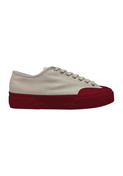 Superga 2432 Workwear Unisex Beyaz Bileksiz Sneaker Beyaz-89