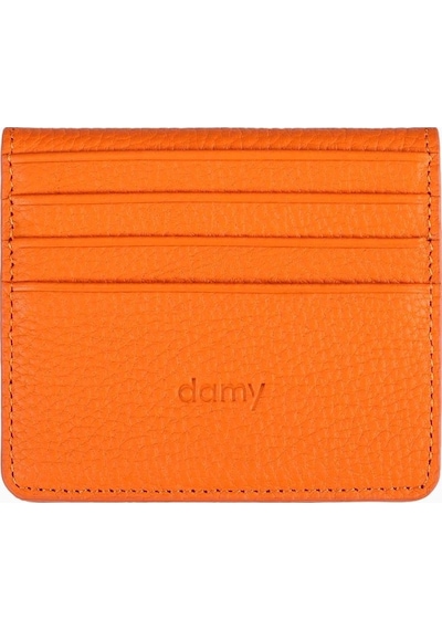 Damy Hakiki Deri Unisex Kartlık 512mg - Turuncu