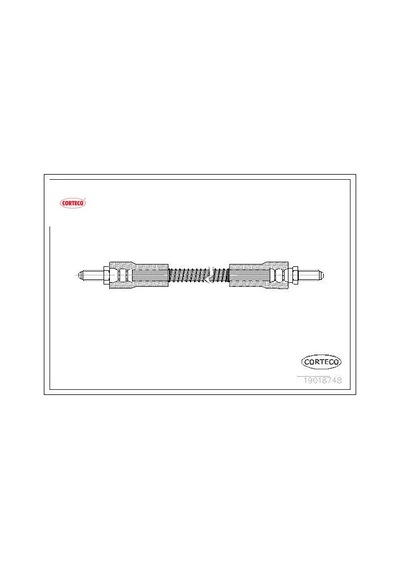 Fren Hortumu On Land Rover Defender L315 L316 90 16 Corteco Nrc7874