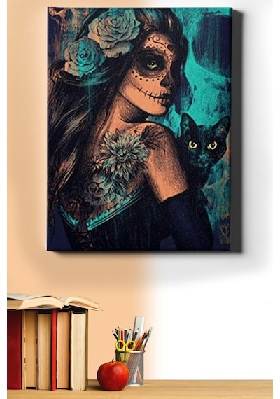 Webstyle Sayılarla Boyama Seti Çerçeveli Kasnaklı Göçebe Ruh 60 X 75 Cm