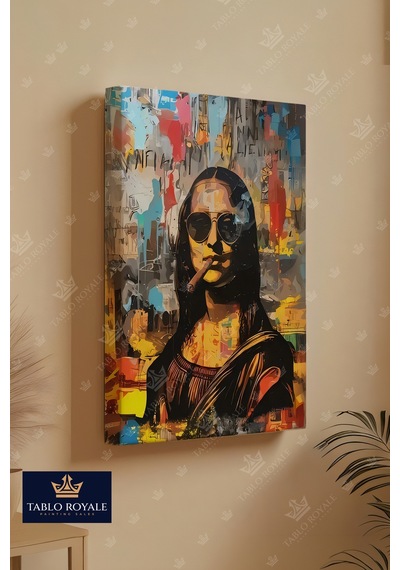 Mona Lisa Nın Gizemini Kanvas Tablo-salon Tablo