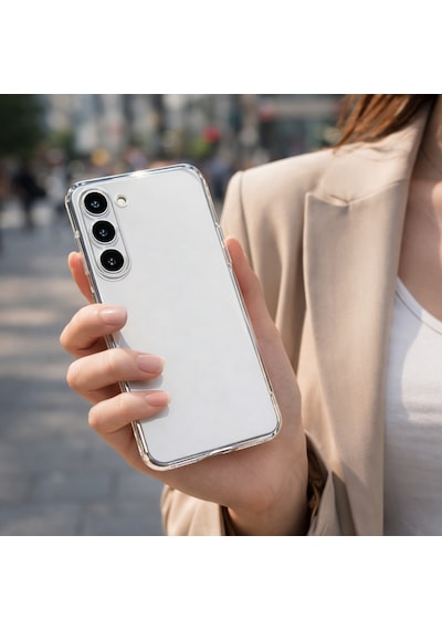 Samsung Uyumlu Galaxy A16 4g 5g İle Kılıf Şeffaf Kamera Korumalı 3d