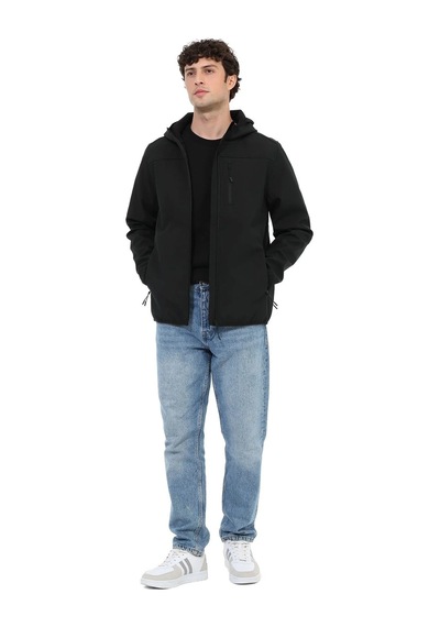 Kinetix 6w Ml Basıc Softshell Erkek Siyah 6pr