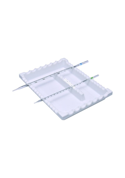 Borox Pipet Rack Ps Tepsi Pipet Standı