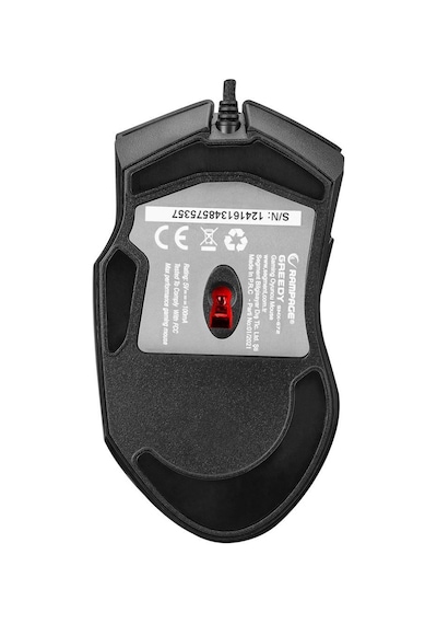 Rampage Smx-g72 Greedy V2 8 Tuşlu Double Click Real Rgb Ledli Makrolu 12800 Dpı Gaming Oyuncu Mouse -