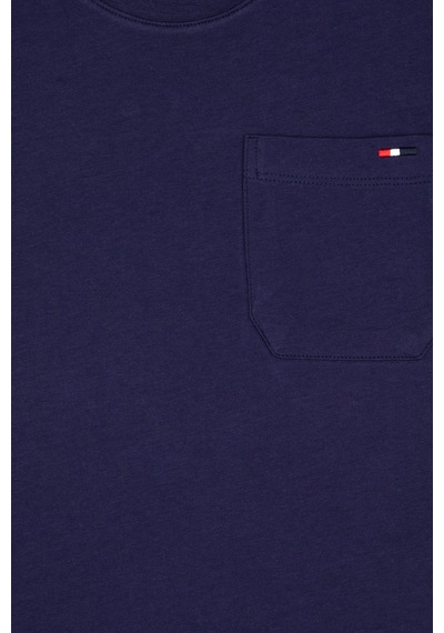 U.S. Polo Assn. Erkek Çocuk Mürdüm Bisiklet Yaka Tişört 50314946-VR074